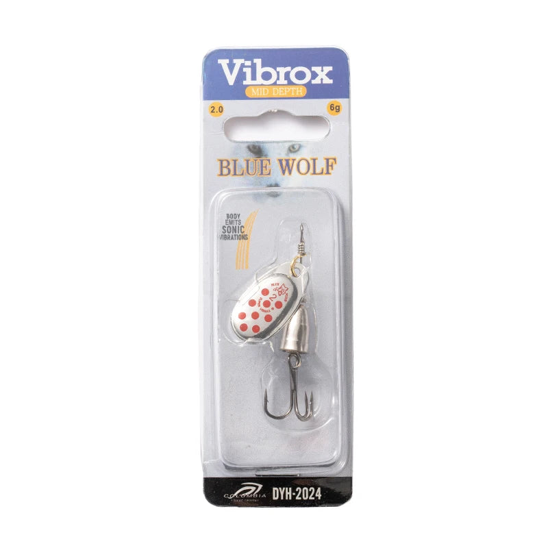 Señuelos de Pesca de Metal FT 1#-5# (5g 6g 8g 10g 16g) - Spinner Bait con anzuelo triple de alta calidad para lucio