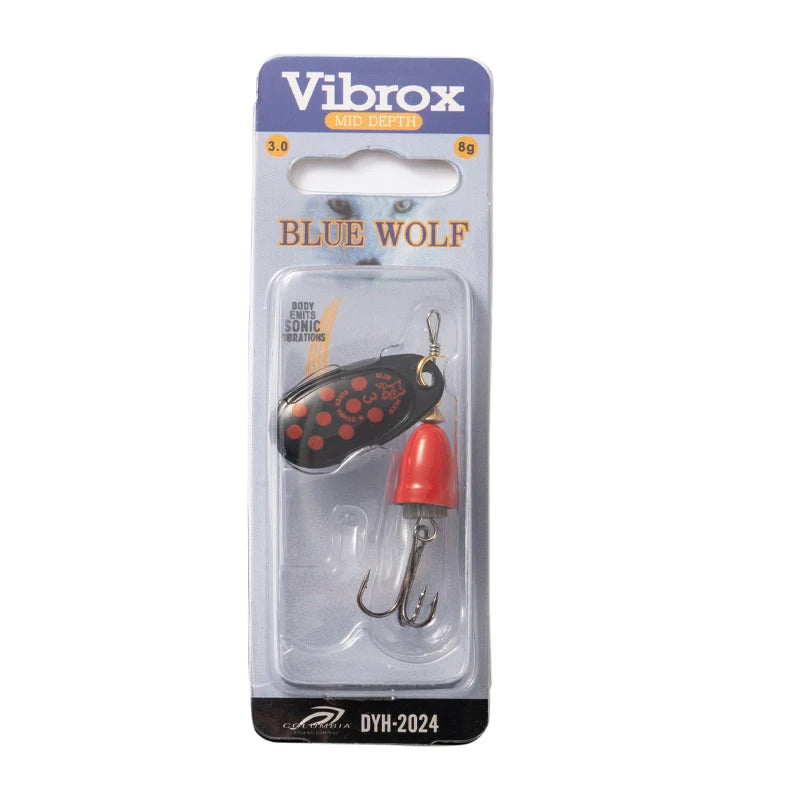 Señuelos de Pesca de Metal FT 1#-5# (5g 6g 8g 10g 16g) - Spinner Bait con anzuelo triple de alta calidad para lucio