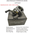 SHIMANO Curado DC 2022 200HG / 200XG / 201HG / 201XG, reel baitcast de perfil bajo para agua salada, relación 7.4:1 / 8.5:1