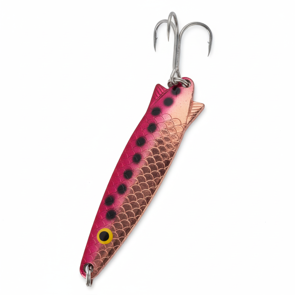 Jig HALP4K Vertical - Rosa con Escamas Metálicas
