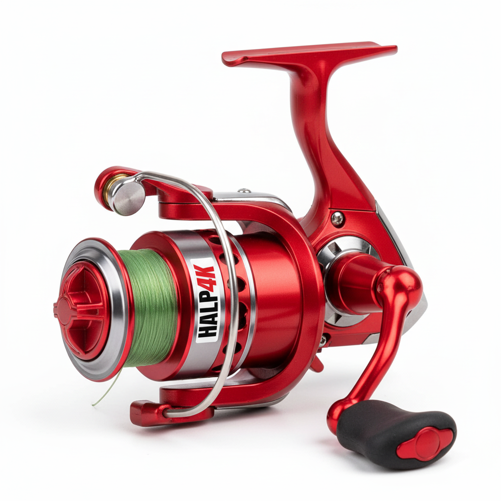 Kit HALP4K - Reel Rojo con Logo HALP4K