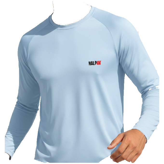 Camiseta HALP4K UV Protección Solar - Dorado